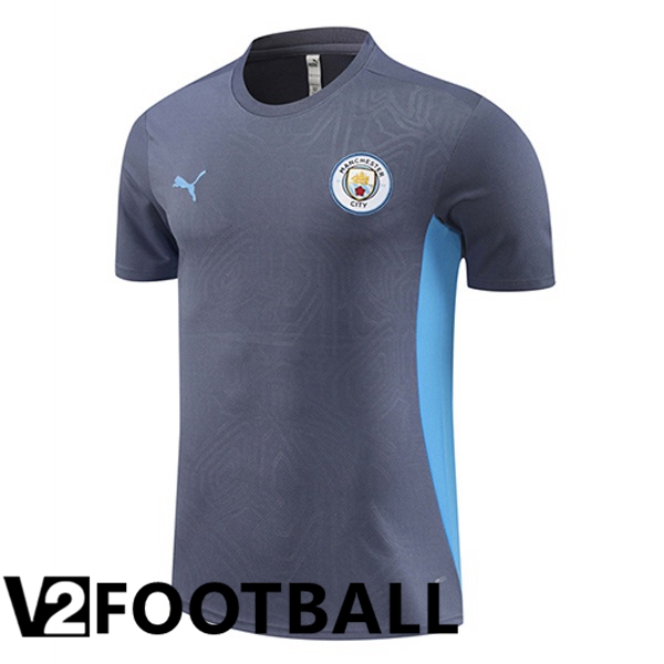 Manchester City Training T Shirt Grey 2024/2025