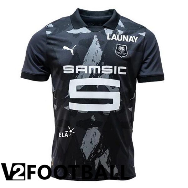 Stade Rennais Third Soccer Shirt Black 2024/2025