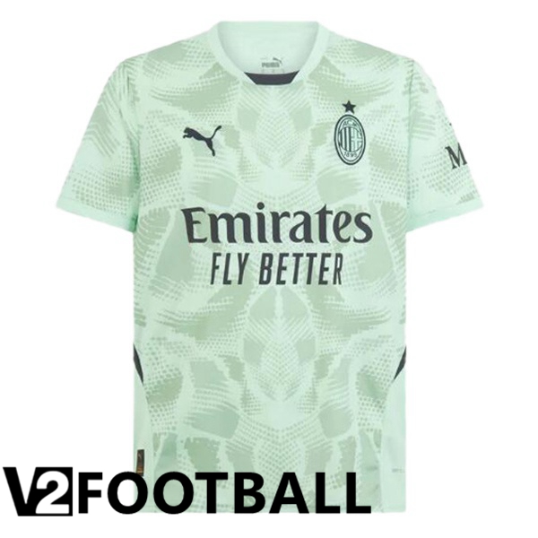 AC Milan Goalkeeper Soccer Shirt Green 2024/2025