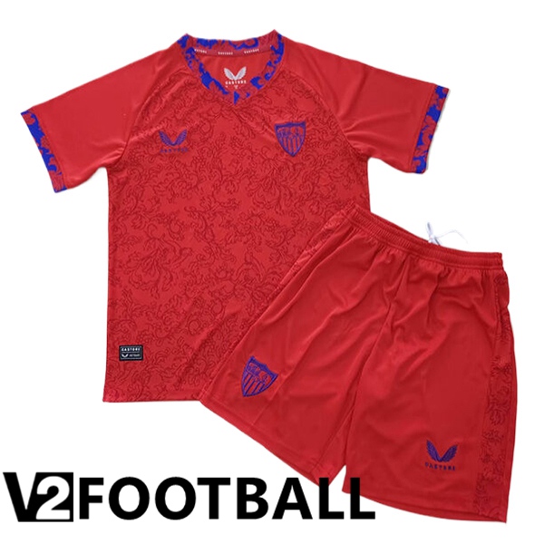 Seville Kids Away Soccer Shirt 2024/2025