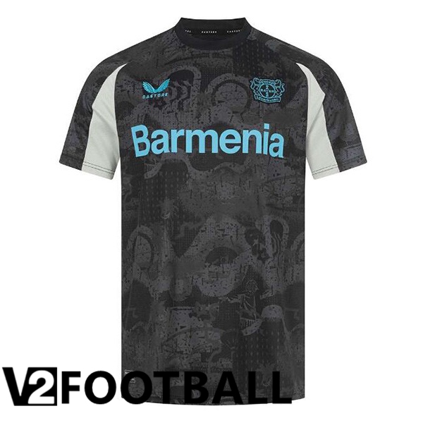 Bayer 04 Leverkusen Third Soccer Shirt Black 2024/2025