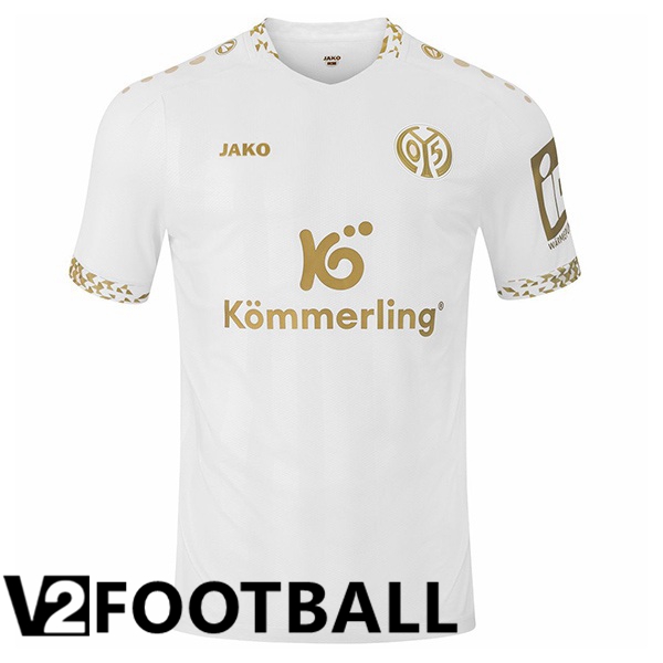 FSV Mainz 05 Third Soccer Shirt White 2024/2025