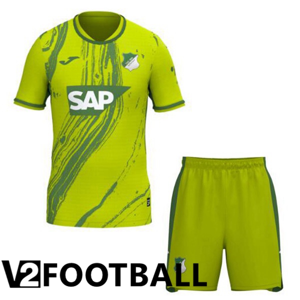 TSG Hoffenheim Kids Third Soccer Shirt Green 2024/2025