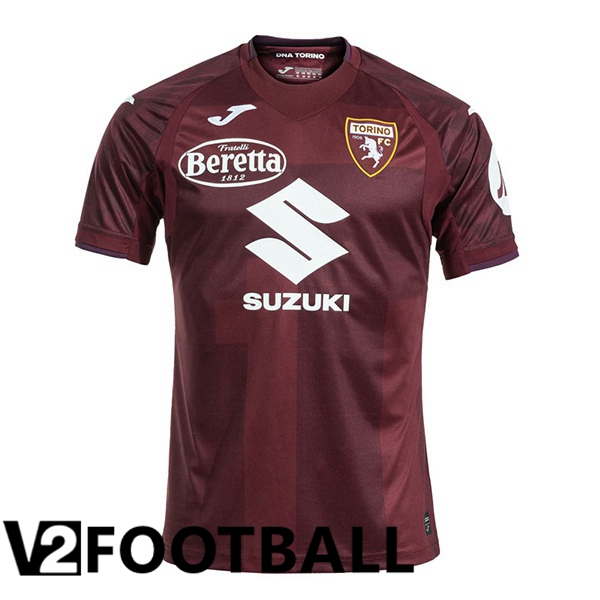 Torino FC Home Soccer Shirt Red 2024/2025