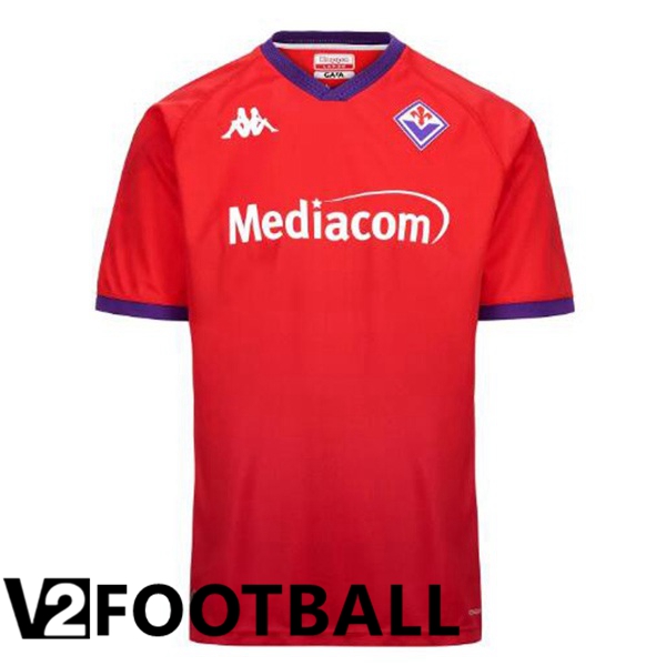 ACF Fiorentina Third Soccer Shirt Red 2024/2025