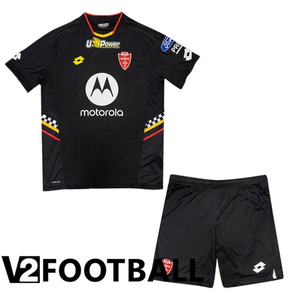 AC Monza Kids Third Soccer Shirt Black 2024/2025