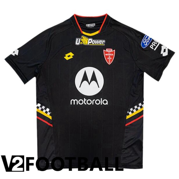 AC Monza Third Soccer Shirt Black 2024/2025