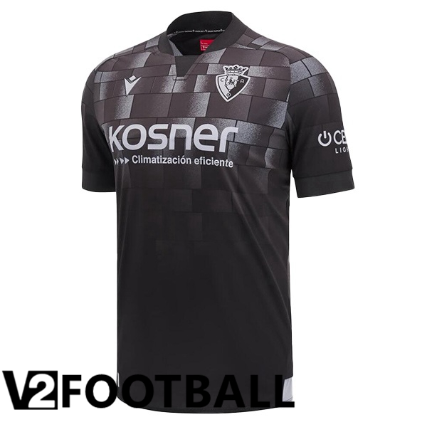 CA Osasuna Third Soccer Shirt Black 2024/2025