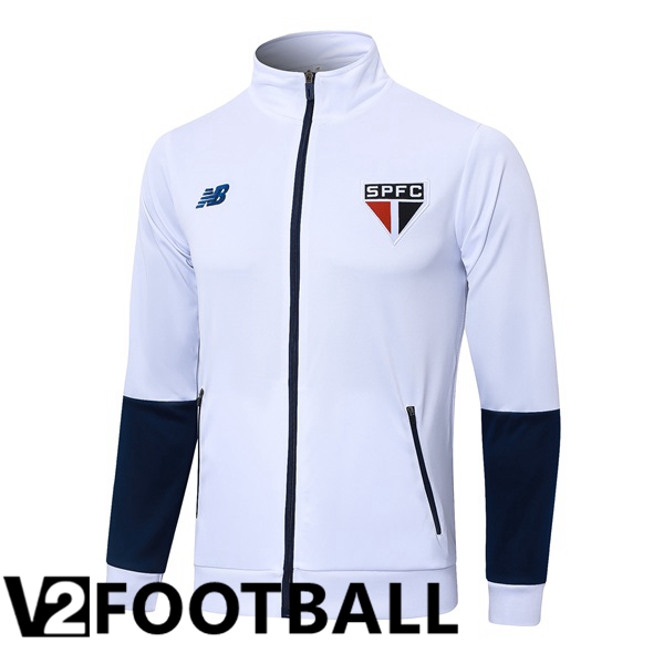 Sao Paulo FC Training Jacket White 2024/2025