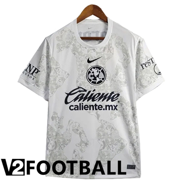 Club America Goalkeeper Soccer Shirt White 2024/2025