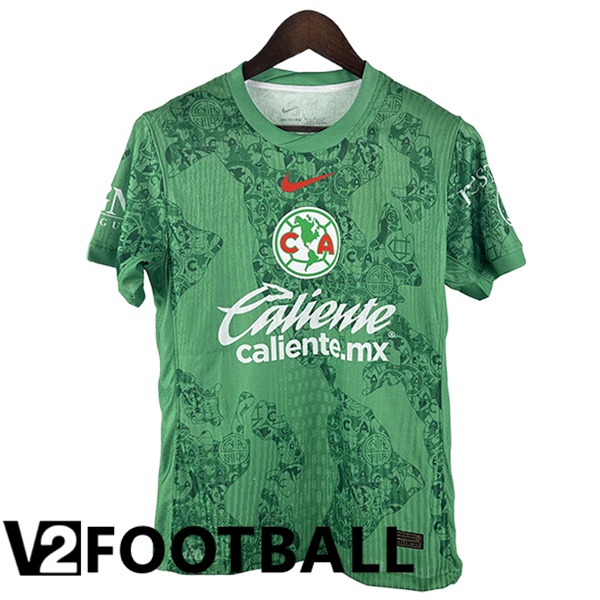 Club America Goalkeeper Soccer Shirt Green 2024/2025