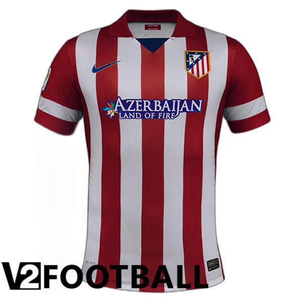 Atletico Madrid Retro Home Soccer Shirt 2013/2014