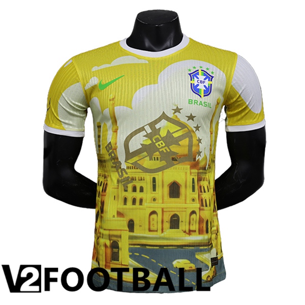 Brazil Soccer Shirt Special Edition Yellow 2024/2025