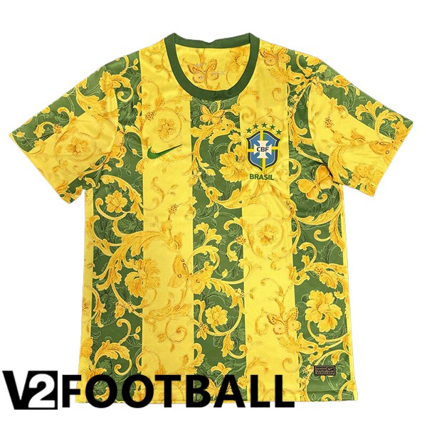 Brazil Soccer Shirt Special Edition Yellow 2024/2025