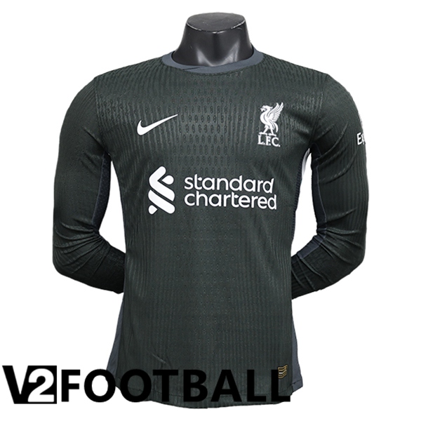 FC Liverpool Long sleeve Away Soccer Shirt 2024/2025