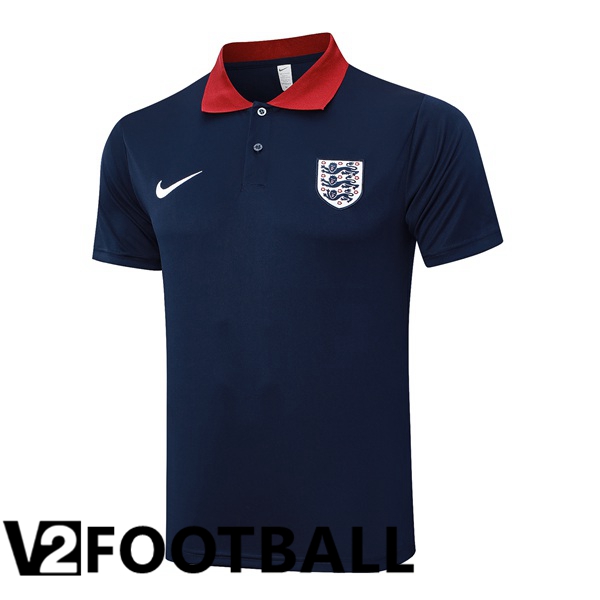 England Soccer Polo Blue Royal 2024/2025