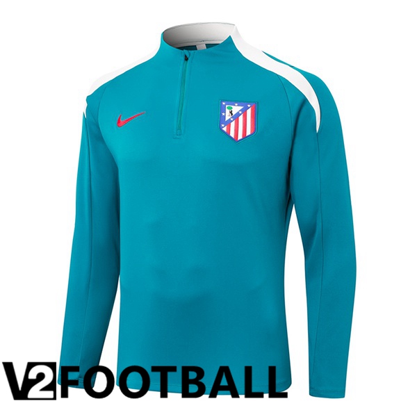 Atletico Madrid Training Sweatshirt Blue 2024/2025