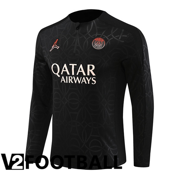 JORDAN Paris PSG Training Sweatshirt Black 2024/2025