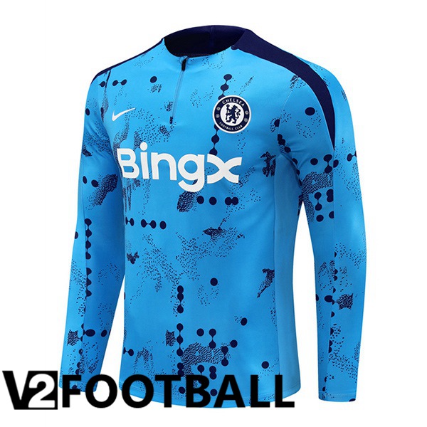 FC Chelsea Training Sweatshirt Blue 2024/2025