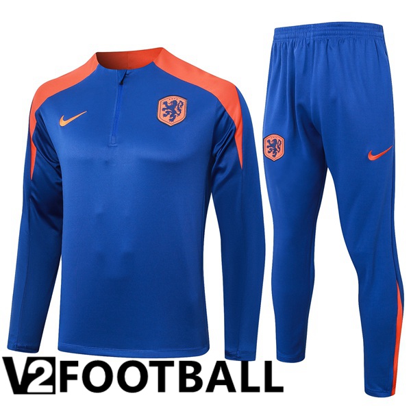 Netherlands Kids kit Training Tracksuit Blue 2024/2025