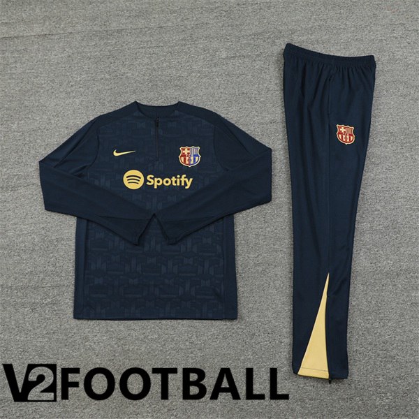 FC Barcelona Kids kit Training Tracksuit Blue Royal 2024/2025