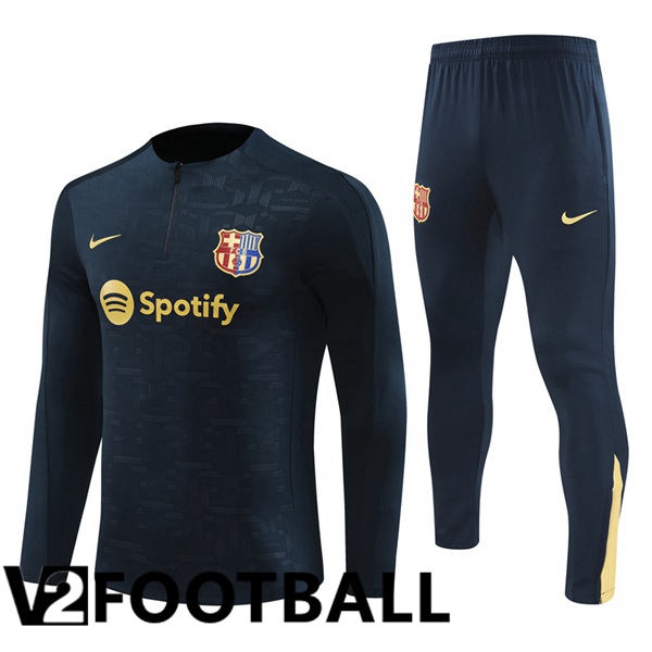 FC Barcelona Kids kit Training Tracksuit Blue Royal 2024/2025