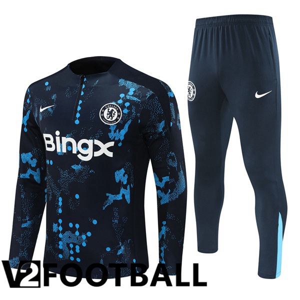 FC Chelsea Kids kit Training Tracksuit Blue Royal 2024/2025