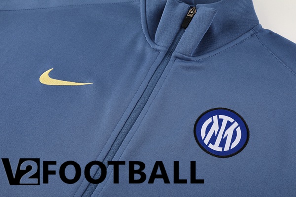 Inter Milan kit Training Tracksuit - Jacket Blue 2024/2025