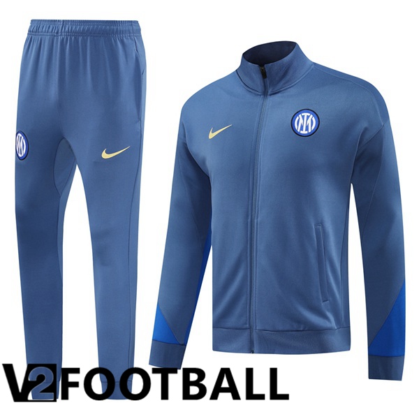 Inter Milan kit Training Tracksuit - Jacket Blue 2024/2025