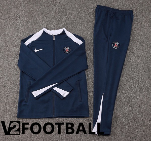 Paris PSG kit Training Tracksuit - Jacket Blue Royal 2024/2025