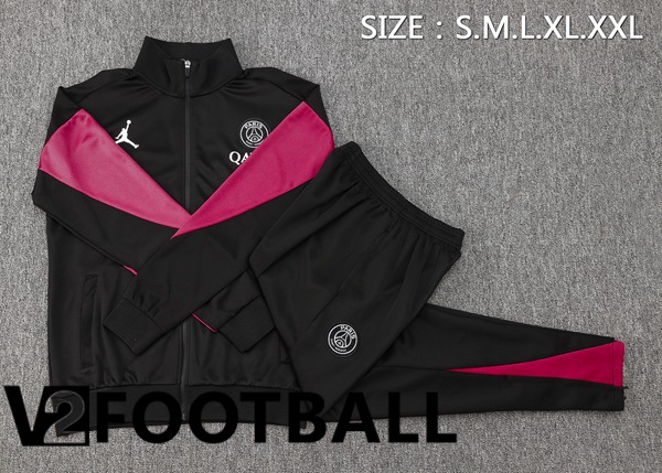 Paris PSG kit Training Tracksuit - Jacket Black 2024/2025