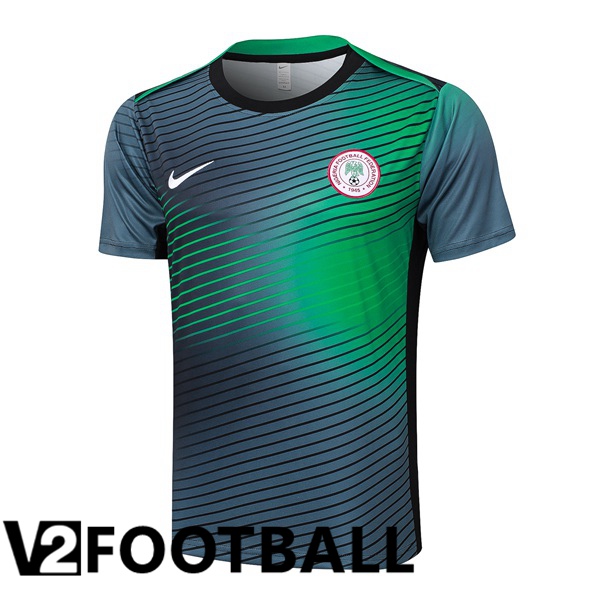 Nigeria Training T Shirt Green Black 2024/2025