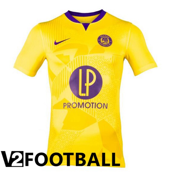 Toulouse Away Soccer Shirt Yellow 2024/2025