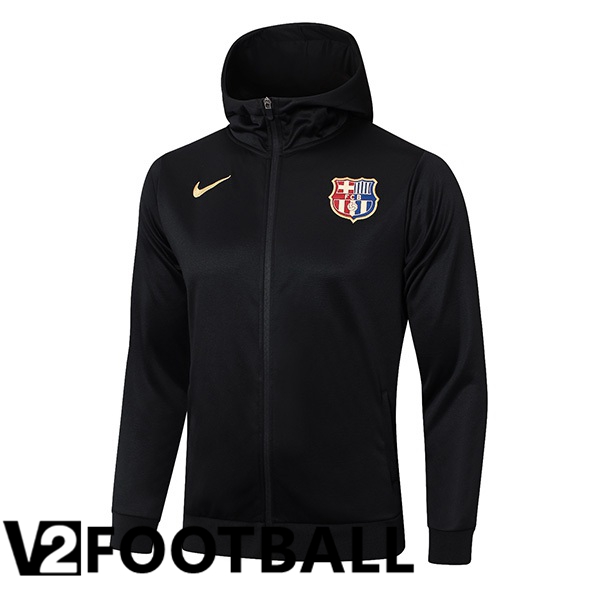 FC Barcelona Training Jacket Windbreaker Black 2024/2025