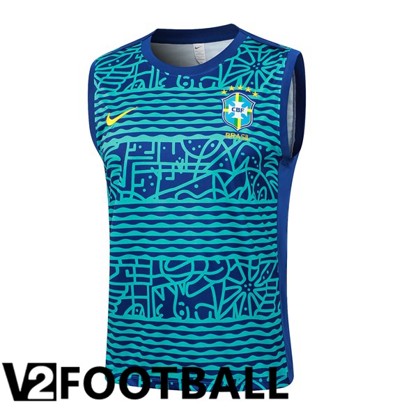 Brazil Gilet Soccer Blue 2024/2025