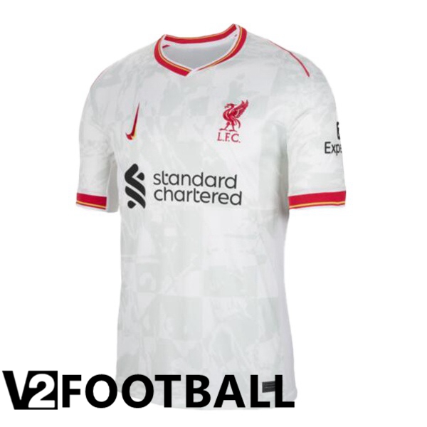 FC Liverpool Third Soccer Shirt White 2024/2025