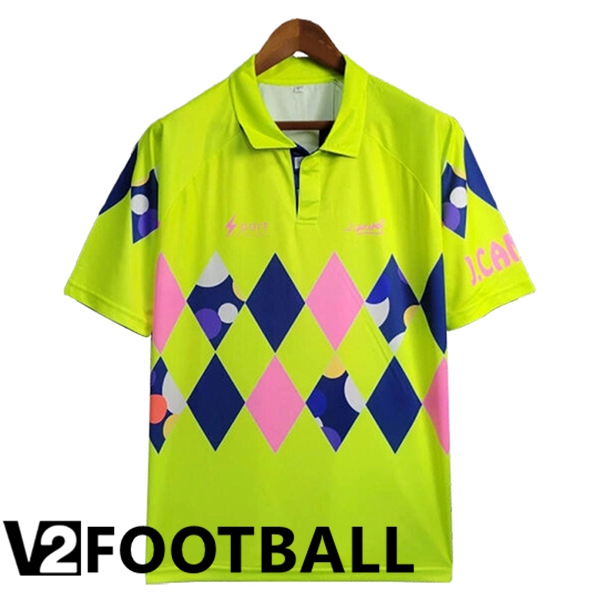 Mexico Retro Goalkeeper Soccer Shirt Green/Blue