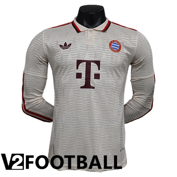 Bayern Munich Soccer Shirt Long sleeve Champions League 2024/2025