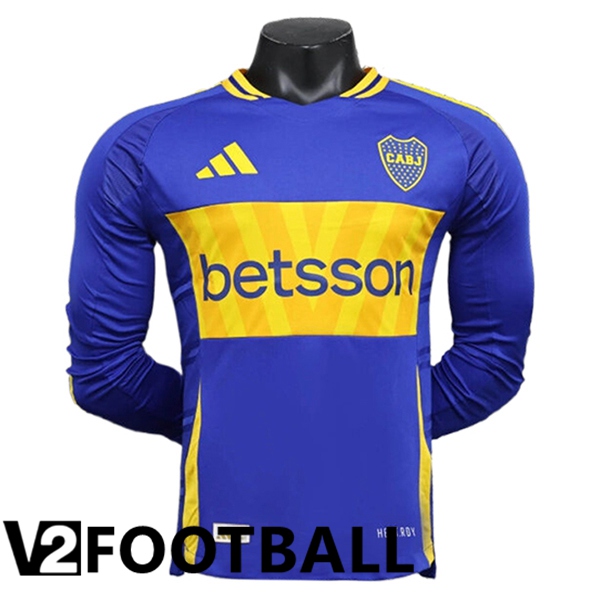 Boca Juniors Home Soccer Shirt Long sleeve 2024/2025