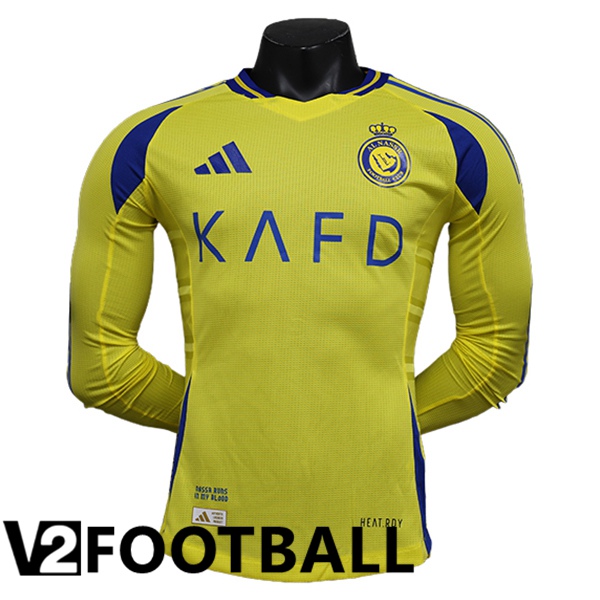 Al-Nassr Long sleeve Home Soccer Shirt 2024/2025