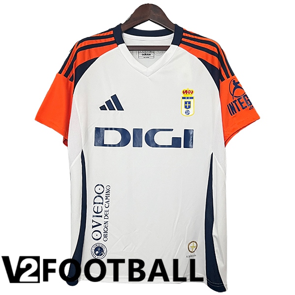 Real Oviedo Away Soccer Shirt 2024/2025