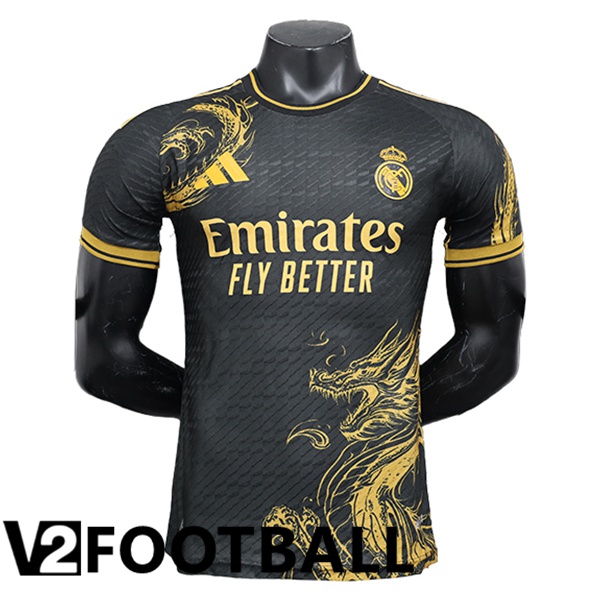 Real Madrid Soccer Shirt Special Edition Black 2024/2025 -12