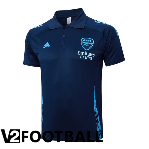 Arsenal Soccer Polo Blue Royal 2024/2025