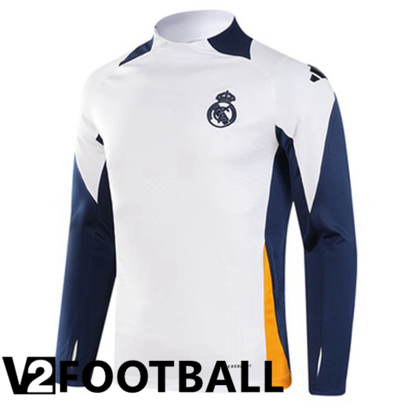 Real Madrid Training Sweatshirt White 2024/2025