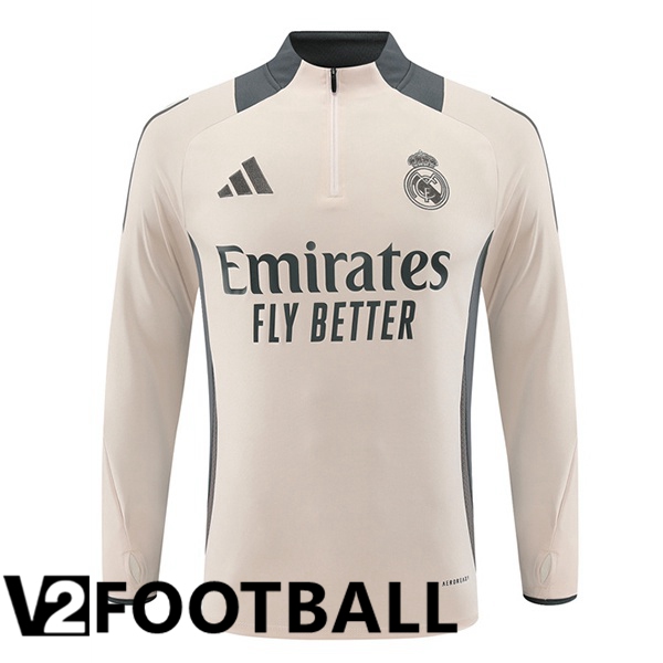 Real Madrid Training Sweatshirt Grey 2024/2025