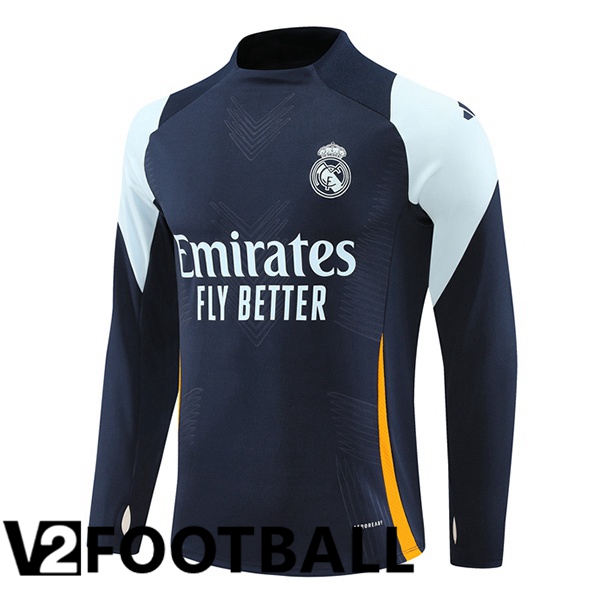 Real Madrid Training Sweatshirt Blue Royal 2024/2025