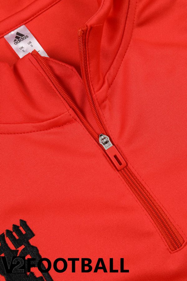 Manchester United kit Training Tracksuit Red 2024/2025