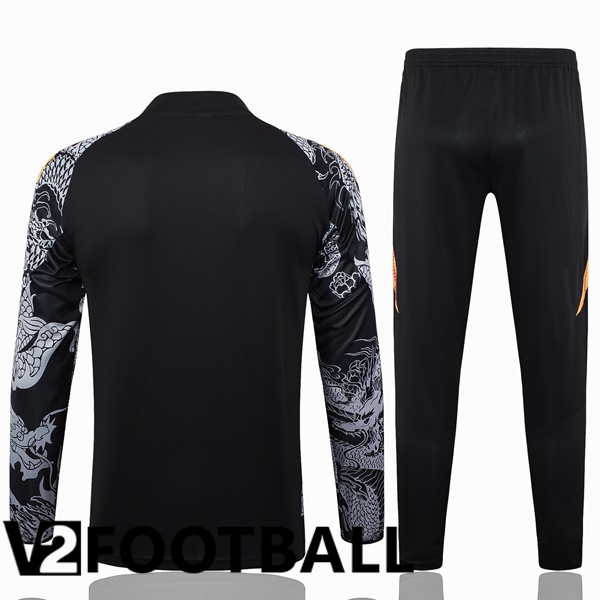 Real Madrid kit Training Tracksuit Black 2024/2025