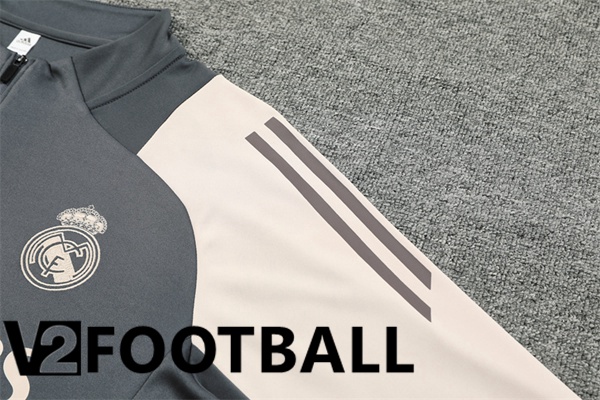 Real Madrid kit Training Tracksuit Grey 2024/2025