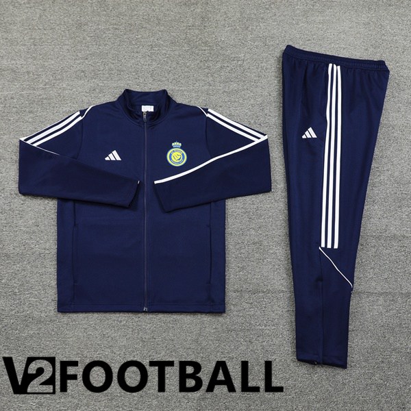 Al-Nassr FC kit Training Jacket Suit Blue Royal 2024/2025